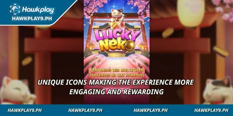 Unique icons making the experience more engaging and rewarding