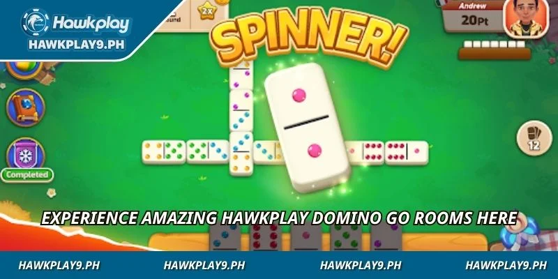 Experience amazing HAWKPLAY Domino Go rooms here