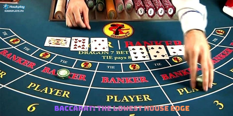 Baccarat: The Lowest House Edge